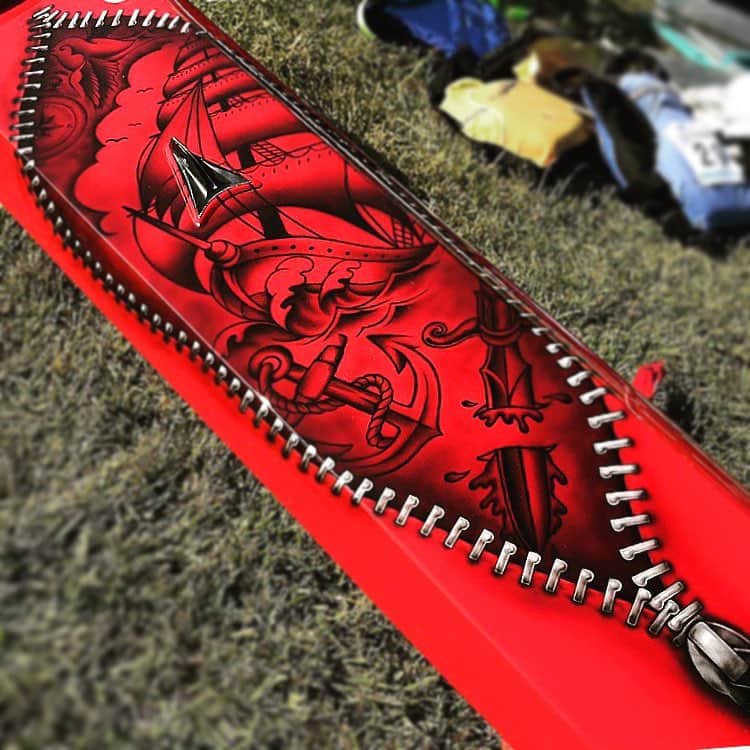 のインスタグラム：「new art!🔥 @masumi_tack.ceo  @tack_canoe_works  @izmo.energy  #nelo #kayak #canoesprint #art #good  #特訓」