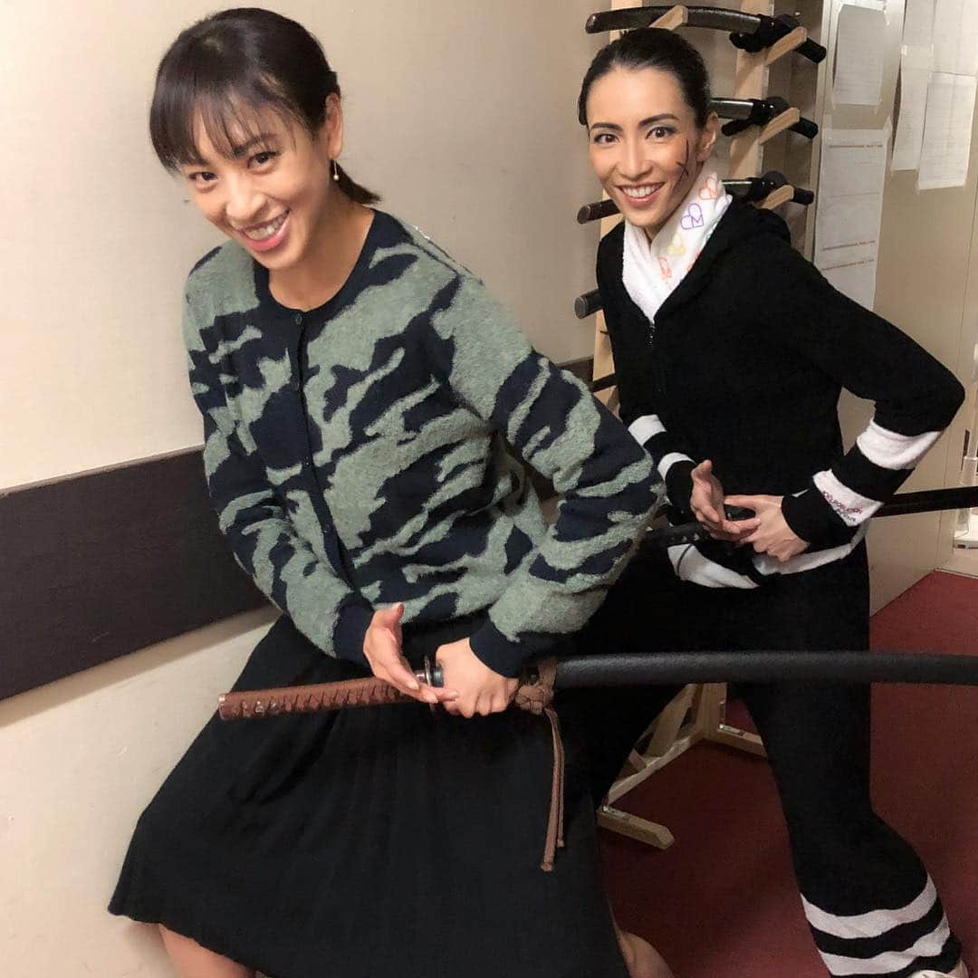 音月桂さんのインスタグラム写真 - (音月桂Instagram)「門外不出の”飛天御剣流” ㊙️㊙️㊙️ あぁぁー殺陣熱再沸騰！！ ・・・ I wanna do a sword battle⚔ #るろうに剣心 #新橋演舞場 #早霧せいな」11月6日 18時17分 - keiotozuki_official