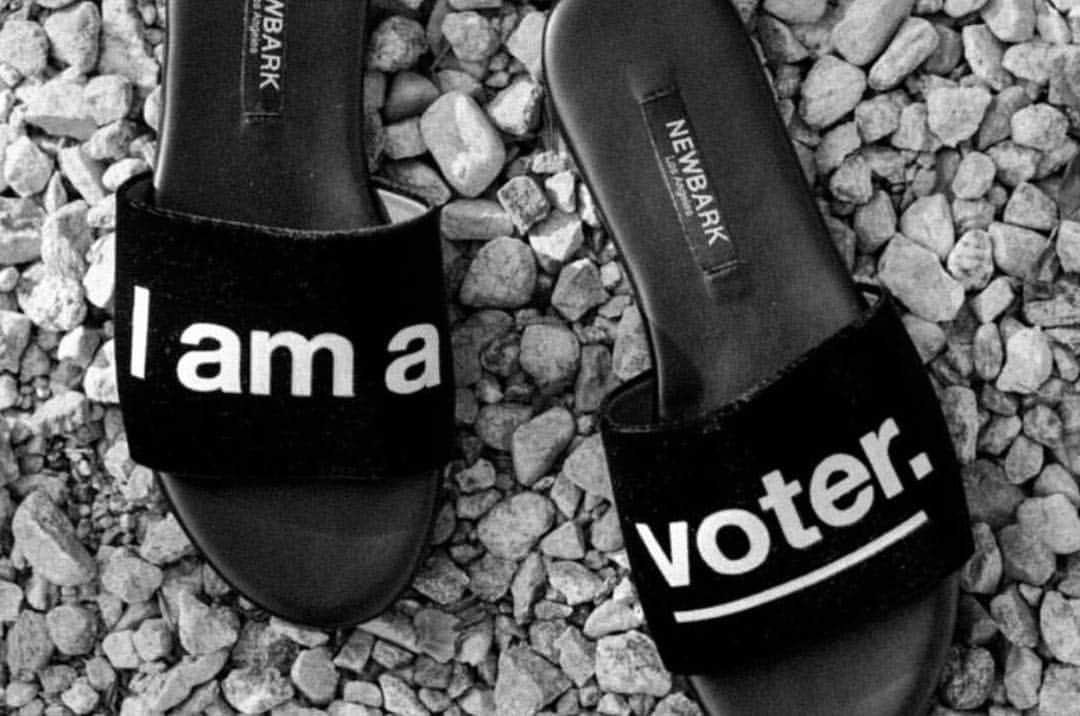 NewbarKのインスタグラム：「TODAY IS THE DAY. GO VOTE. #iamavoter #vote #ivoted」