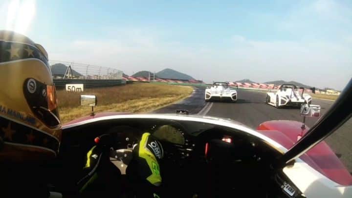 リュ・シウォンのインスタグラム：「. #Redical cup Asia 결승10R🏁 . #예선3그리드 롤링스타트✔」