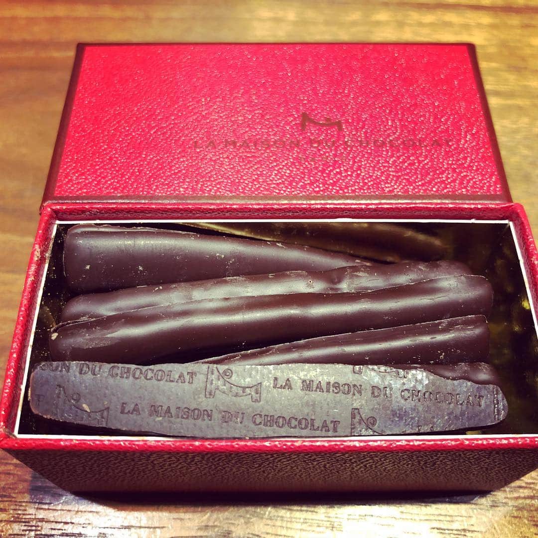 望月衛介さんのインスタグラム写真 - (望月衛介Instagram)「The orangette of La Maison du chocolat is best ! #chocolate #orangette #myfavorite」11月7日 22時33分 - eisukemochizuki