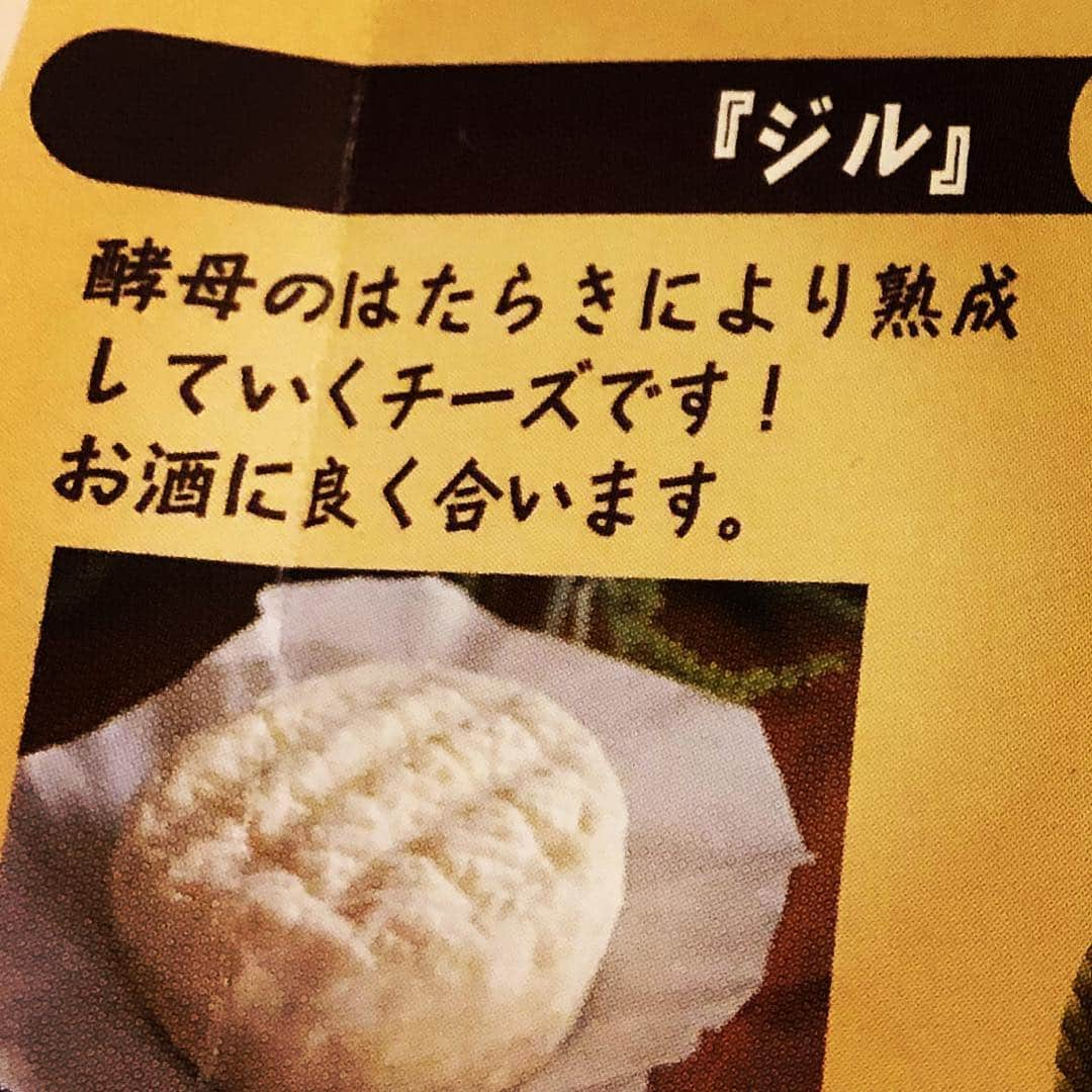 JILLさんのインスタグラム写真 - (JILLInstagram)「わぁ！ジル、チーズ！お酒に合うとな。育てながら食べるチーズ。食べていくうちに味が少しずつ変わっていくのだそーだ。最後にはトロッとするのでパスタに入れてと楽しみ倍増なチーズぅ🧀  #personz  #jillpersonz #20181108 #ジルチーズ」11月8日 17時05分 - jillpersonz