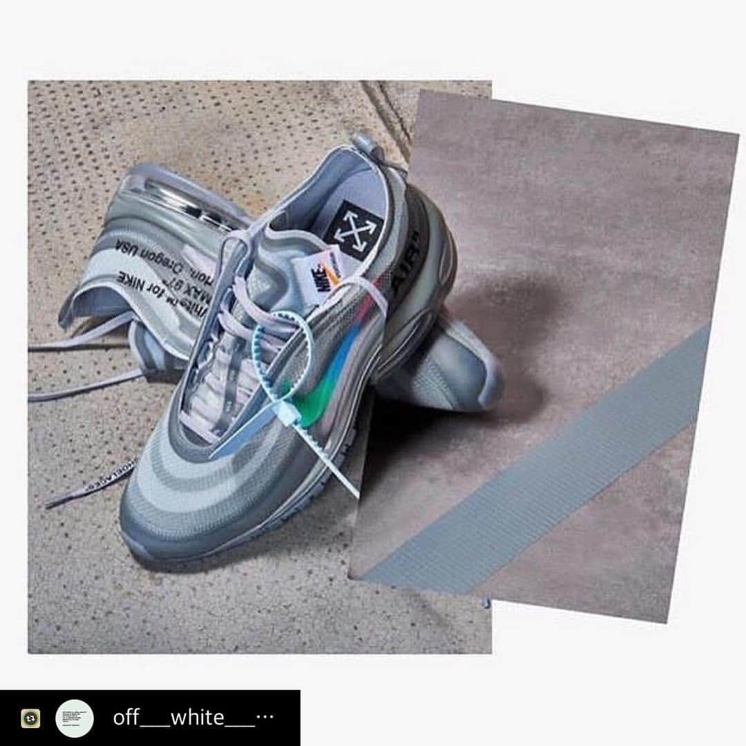 松永俊弥のインスタグラム：「#offwhiteniketokyo #offwhiteniketokyo_airmax97w #offwhiteniketokyo_airmax97w_08」