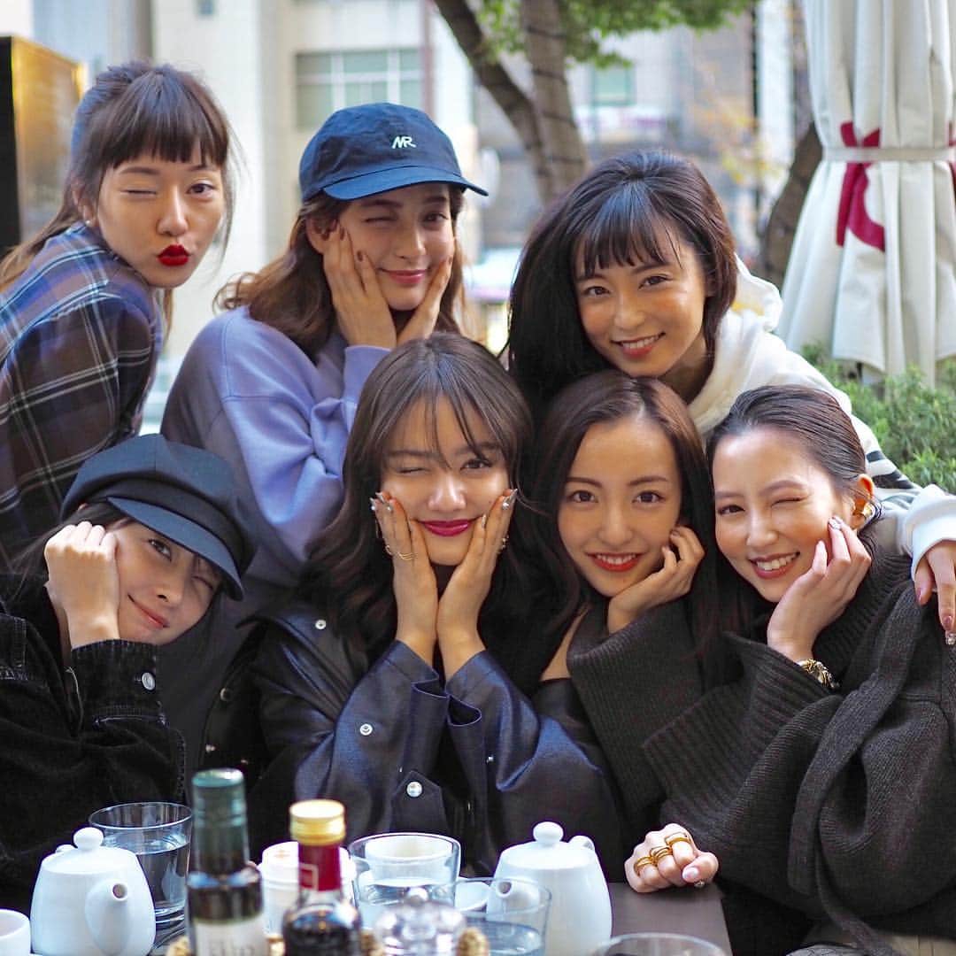 大石絵理のインスタグラム：「Lunch with my girls🍴🤤💞」