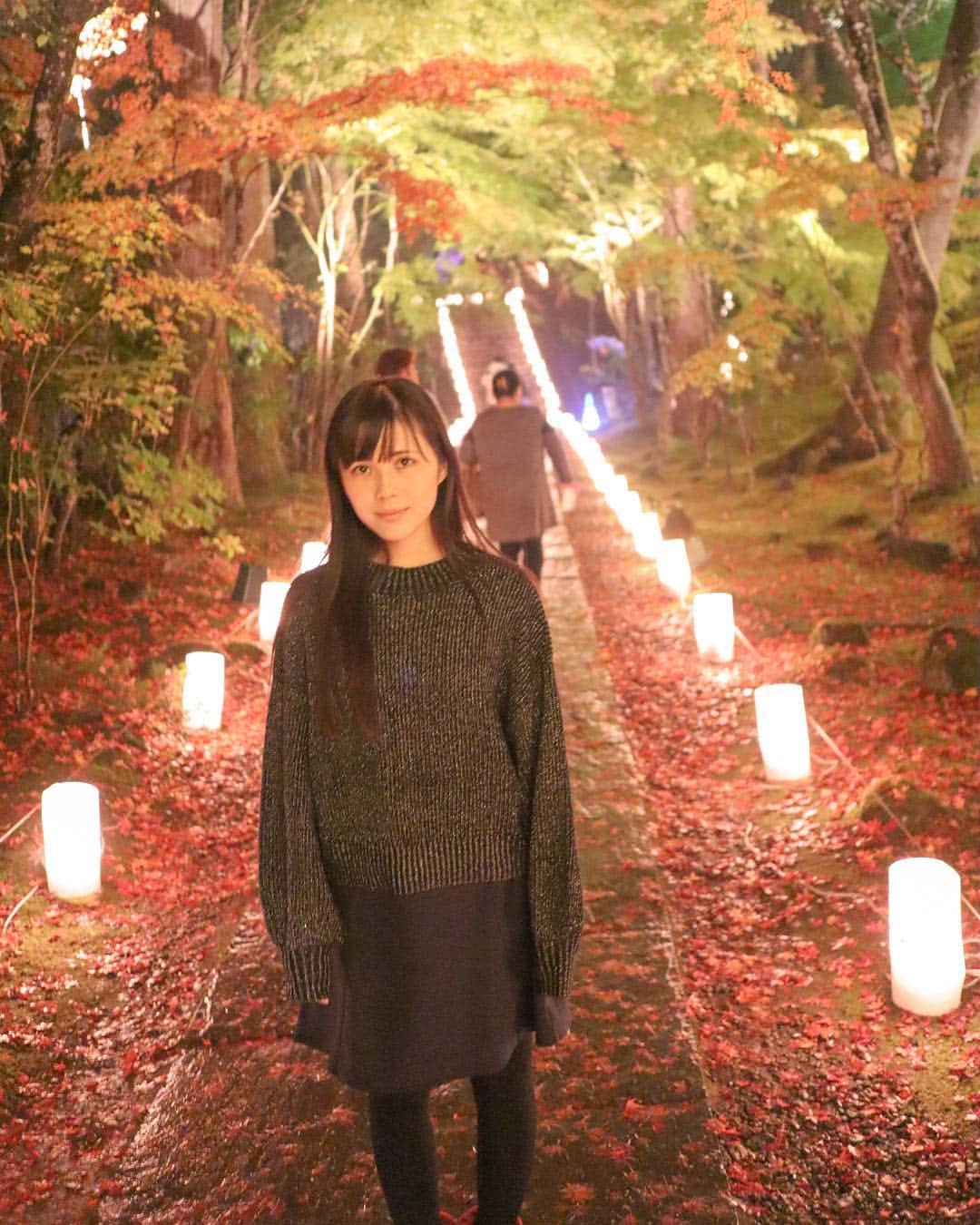田中みかさんのインスタグラム写真 - (田中みかInstagram)「、 、 、 、 good night . . . . . . . . #japanesegirl #japanesesexygirl #asianbeauty #asiangirls #グラドル#グラビア#グラビアアイドル#sexycostume #フリーモデル #被写体#被写体モデル #portraitgirl #portrait#cuteasian #cutelady #cutegirl#sexyladys #キリトリセカイ #ファインダー越しの私の世界 #ファインダー越しの世界 #カメラ好きな人と繋がりたい #コスプレイヤーさんと繋がりたい #ポートレート好きな人と繋がりたい #円通院#円通院ライトアップ #ライトアップ#松島#寺#shrine」11月8日 23時37分 - mikamikatn