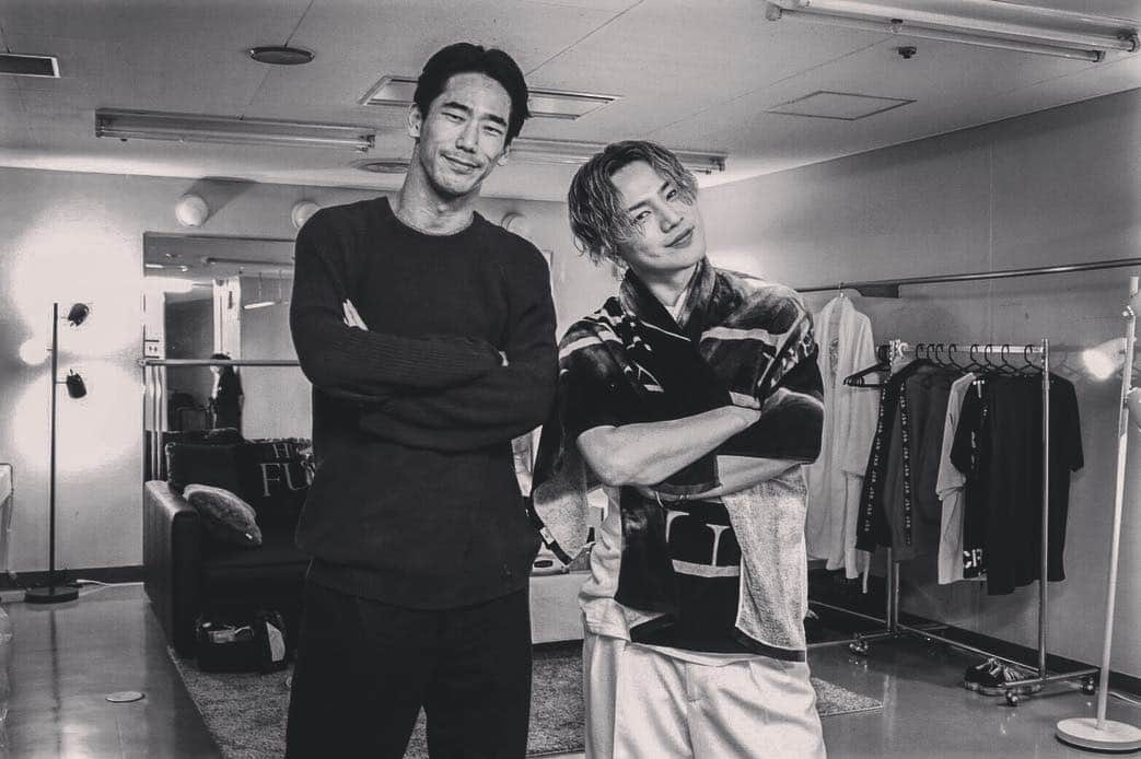 登坂広臣さんのインスタグラム写真 - (登坂広臣Instagram)「#FULLMOON tour in  #NAGOYA 振替公演&追加公演💯💯 @exile_naoto_ @naokikobayashi_works  @takanori_iwata_official  #JSB」11月9日 0時56分 - omi.cdl