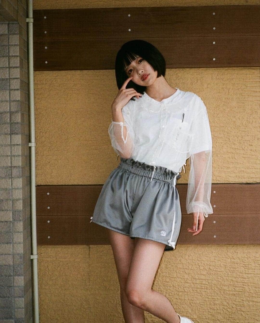 Keisuke kanda クリープハイプ パンツ あのちゃん クリープハイプ×keisukekanda コラボショートパンツ グレー