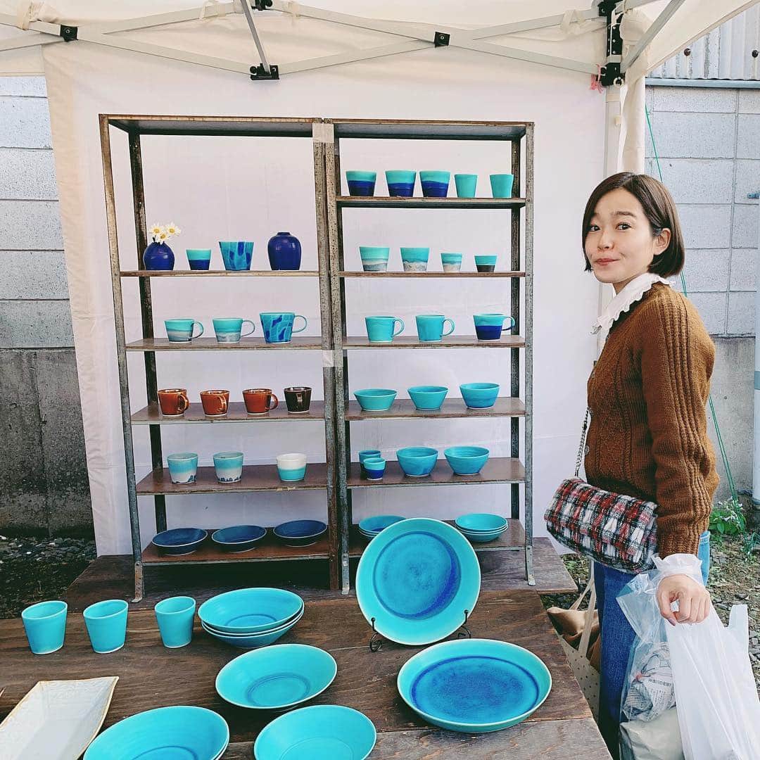 猪鼻ちひろさんのインスタグラム写真 - (猪鼻ちひろInstagram)「秋の益子陶器市🍂💸 やっぱり楽しかったなぁ〜 時間があっという間  買いすぎたーーー！ っておもってたのだけど 思い返すと あれ買っておけばよかった、、とか多々ある🤭💭 #買ったもの  #ブログにアップしたよトップからみてね👀  #散財 #うつわ #我慢 #収納場所がない  #秋の益子陶器市」11月9日 19時17分 - inohanachihiro