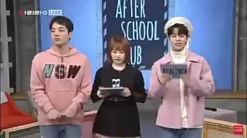 パク・ジミン のインスタグラム：「LOL THIS MOMENT  #afterschoolclub #ASC #straykids #JYP」