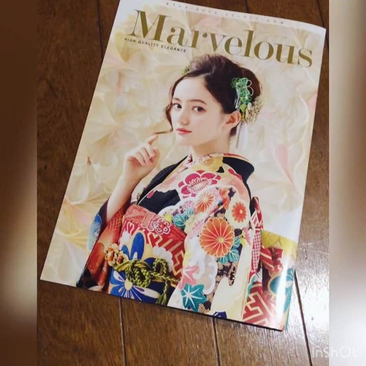 のインスタグラム：「. おはよう〜✨ 😍✨😍 . #アヤカウィルソン #着物 #成人式振袖」