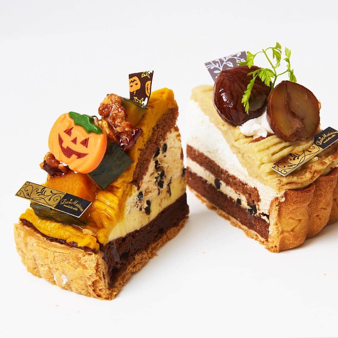 ルミネ公式のインスタグラム：「ギフトにも自分用にも！ 秋味がしみるハロウィンスイーツ [ #LUMINEMAGAZINE ] #lumine #ルミネ #ルミネ池袋 #ラメゾンアンソレイユターブル #LaMaisonensoleilletable #北海道産かぼちゃのモンブランタルト #茨城県産和栗とほうじ茶のモンブランタルト #ハロウィンクッキー #モンブラン #タルト #かぼちゃ #和栗 #クッキー #ハロウィン #MontBlanc #tart #pumpkin #Chestnut #cookie #sweet #sweets #dessert #instasweets  #food #instafood #yummy #follow #followme #フォロー http://magazine.lumine.ne.jp/?p=78545」