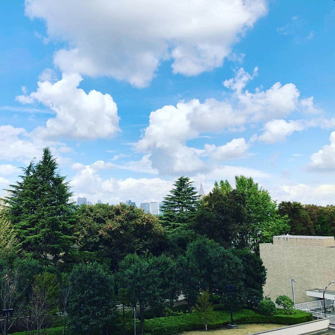 川坂勇太さんのインスタグラム写真 - (川坂勇太Instagram)「思わず晴れた綺麗な空だったから撮っちゃったよ！東京の空。午後は雲が広がってくるだろうな〜 #いつまで晴れるかな  #イマソラ #tokyo #東京」10月17日 11時49分 - yutakawasaka