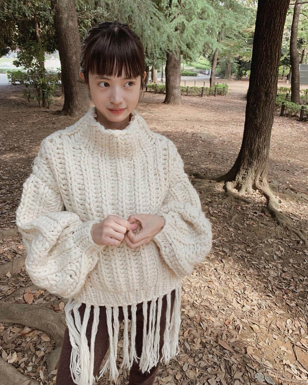 藤田ななみさんのインスタグラム写真 - (藤田ななみInstagram)「ㅤㅤㅤㅤㅤㅤㅤㅤㅤㅤㅤㅤㅤ egg knit 🥚🥚🥚🍳 ㅤㅤㅤㅤㅤㅤㅤㅤㅤㅤㅤㅤㅤ @leinwande_official  #leinwande」10月17日 12時22分 - nanami311_