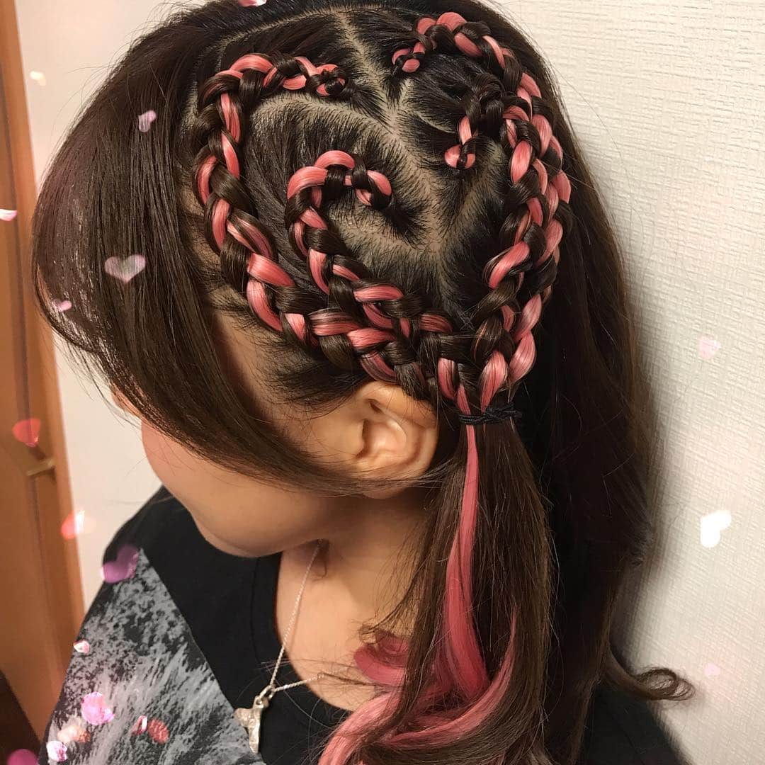 白川未奈さんのインスタグラム写真 - (白川未奈Instagram)「💜💖💜 #コーンロー #ハート  #プロレスlove  #hairstyle #pinkhair #pink  #prowrestling」10月17日 22時40分 - mina_shirakawa