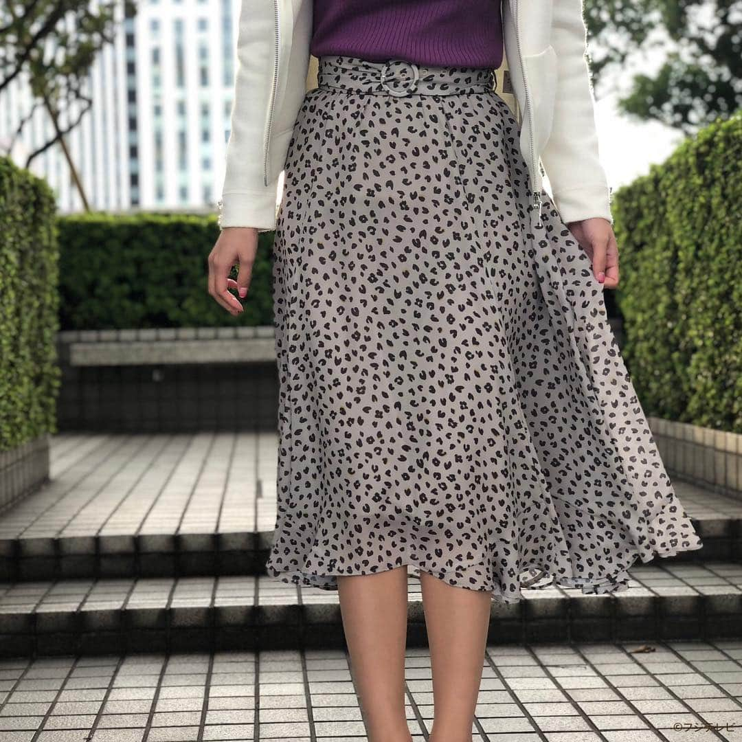 フジテレビ「めざましテレビ」さんのインスタグラム写真 - (フジテレビ「めざましテレビ」Instagram)「10月18日（木）きょう何着て行く？ ・ ファッション雑誌CanCamとコラボした お天気コーナー「きょう何着て行く？」 阿部華也子ちゃんの毎日のコーデを紹介♪ ・ 【きょうのコーデ】 パーカー→#アプワイザー・リッシェ［Arpege story限定］　2万7000円 ニット→#MISCHMASCH 6900円 スカート→#アプワイザーリッシェ 1万8000円靴→#セヴントゥエルヴサーティ 1万9000円 ピアス→#アネモネ 1900円 ・ 【コーデのポイント】 今シーズン人気のレオパード柄をスカートで✨ とがった印象のあるレオパードですが 柄の細かいものを選ぶとキュートな雰囲気に仕上がります👗 さらにファー付きのニットパーカーを合わせれば あったかいだけでなく可愛らしさにも 一役買ってくれるのでおススメです☺️ ・ #めざましテレビ #きょう何着て行く？ #阿部華也子 #今日のコーデ#コーデ #CanCam #今日のファッション#ootd #きょう何着て行く？は月〜金朝6時22分ごろ放送！」10月18日 10時35分 - mezamashi.tv