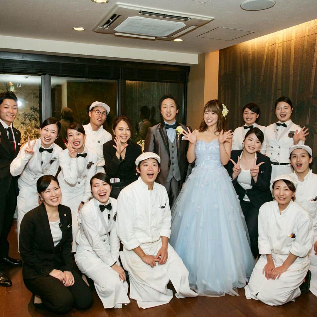 東京タワーの麓の結婚式のグルメインスタ