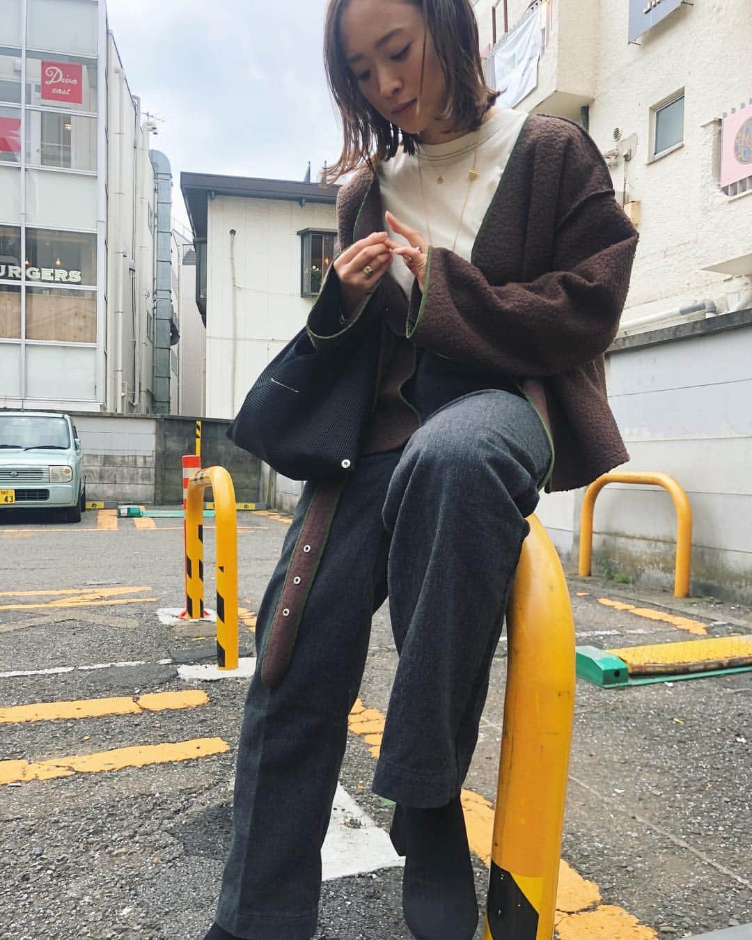 野尻美穂のインスタグラム：「爪割れちゃってそっちばっか気にしてますが今日も良い一日になりそうです☺️ #mihonano」
