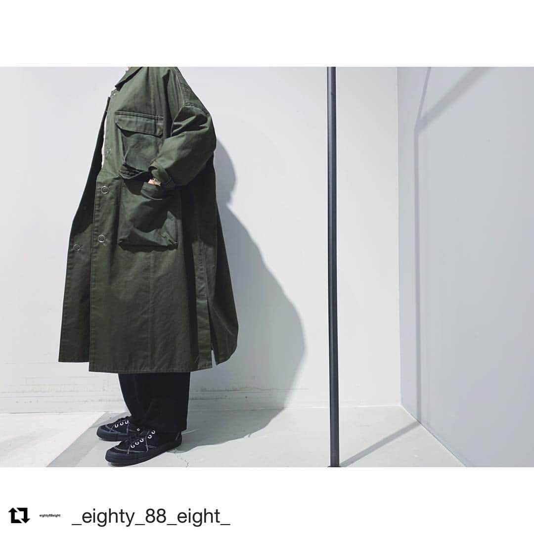 アールエフダブリューさんのインスタグラム写真 - (アールエフダブリューInstagram)「#Repost @_eighty_88_eight_ with @get_repost ・・・ . 《FIRMUM》 . . . #firmum #フィルマム #2018aw  #coat #コート  #pants #パンツ #シンプル #シンプルコーデ #新作  #eighty88eight #エイティエイト #エイティエイト綾川 #香川県 #香川 #綾川 #エイティエイト新居浜 #愛媛県 #愛媛 #新居浜  #セレクトショップ」10月18日 18時03分 - rfwtokyo