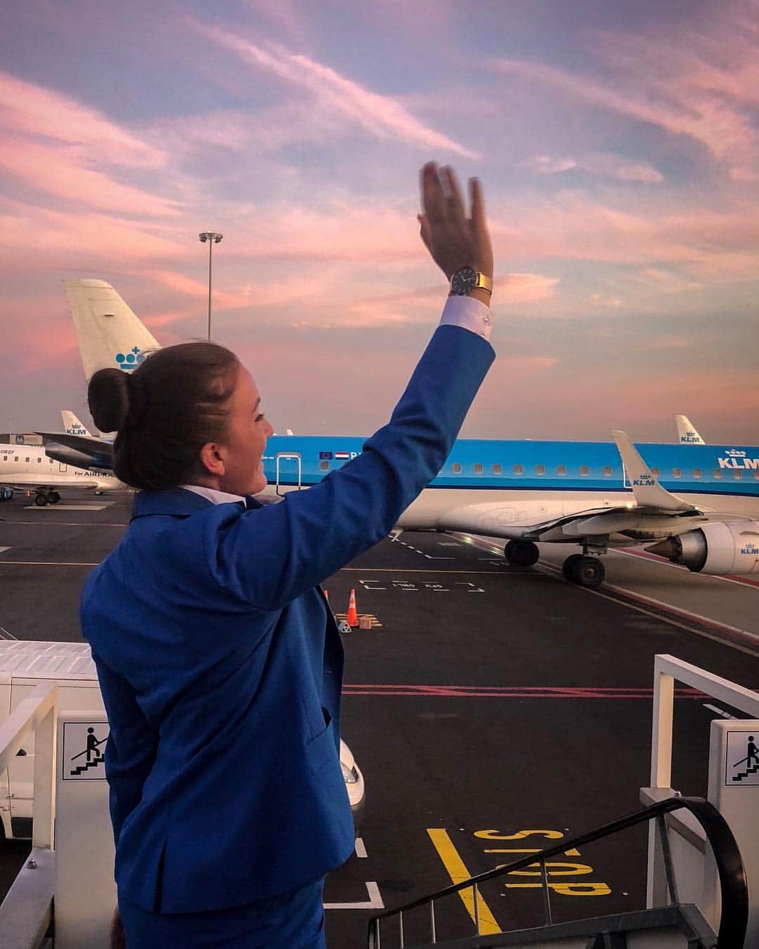 KLMオランダ航空のインスタグラム