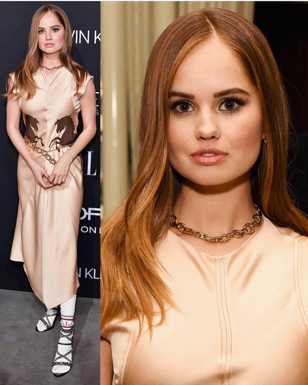 のインスタグラム：「#ellewih was inspiring and humbling for this head-to-toe @chloe horse girl. if you’re still sleeping on socks, see ya next year」