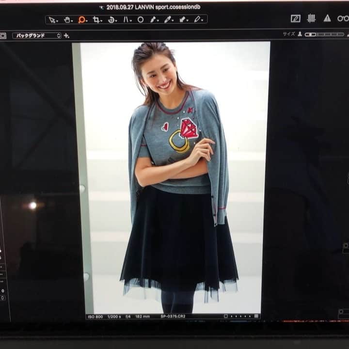 のインスタグラム：「LANVIN collection のモデルさせていただきました☺️🙏 #ランバン #ランバンコレクション #LANVINcollection #LANVIN  #モデル #コーデ」
