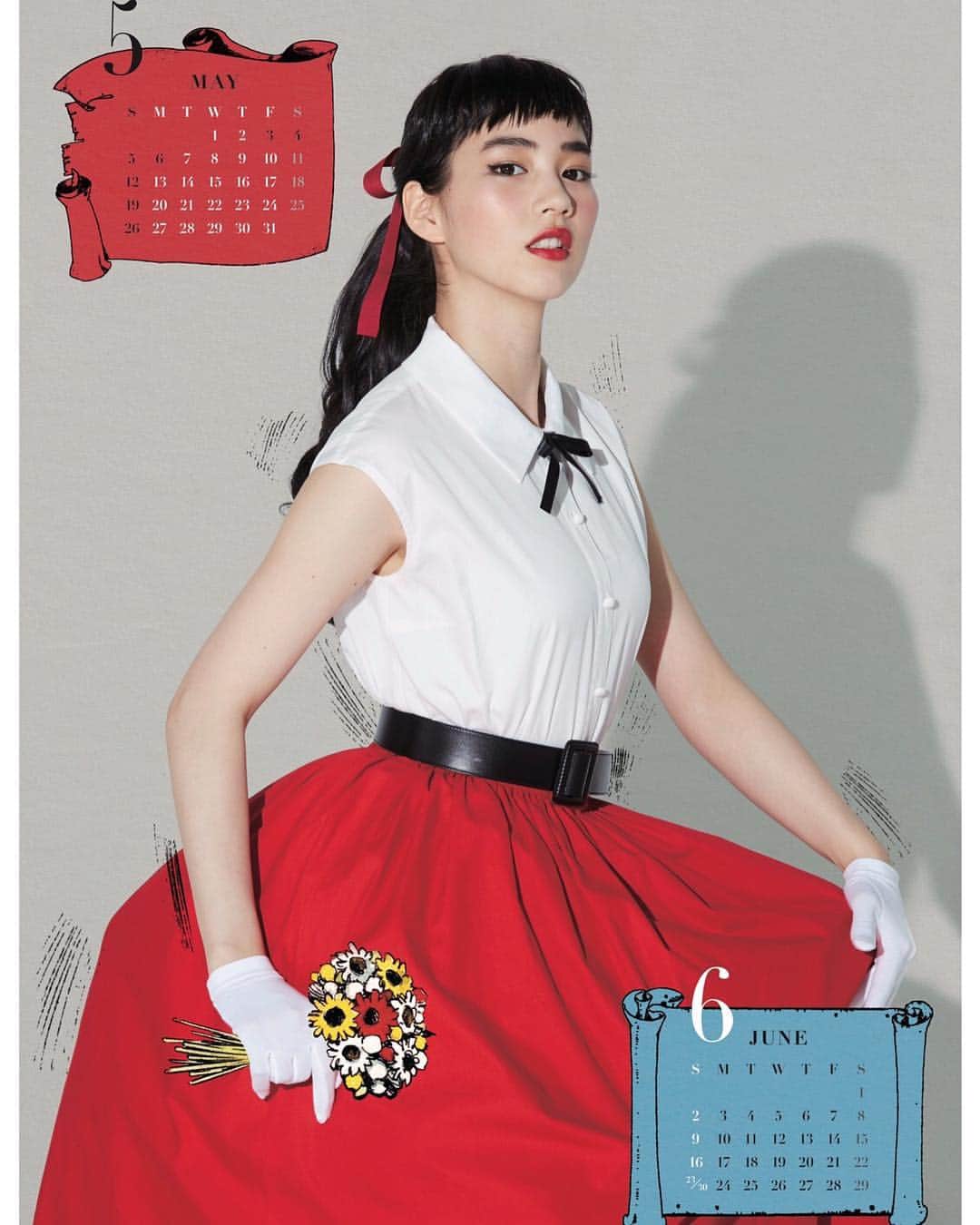 のん×中原淳一コラボ 2019年のんカレンダー 能年玲奈