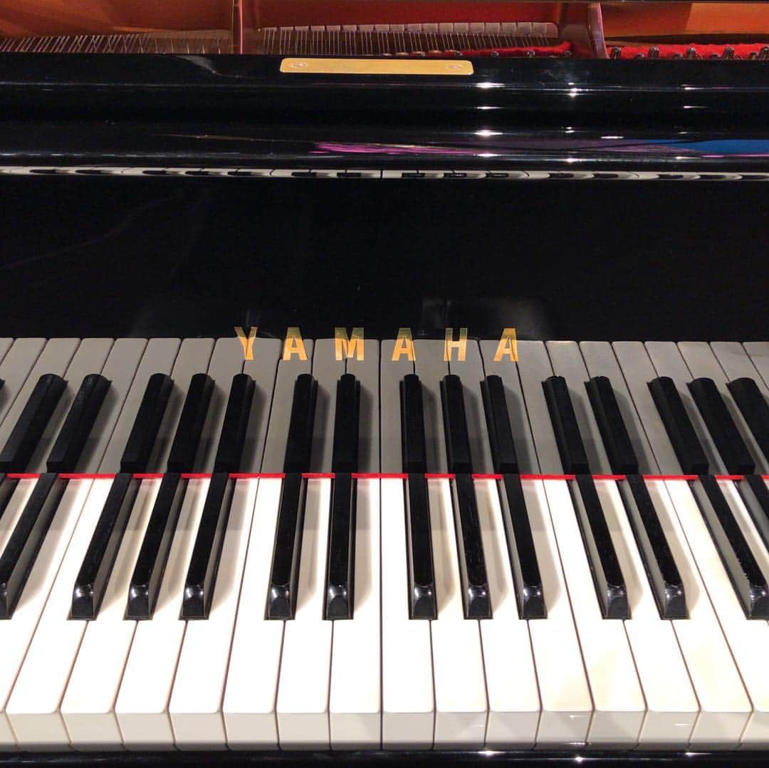 上杉洋史のインスタグラム：「5992400 CFIIISA #piano #yamaha #venue #todayspiano #instapiano #pianophotography」