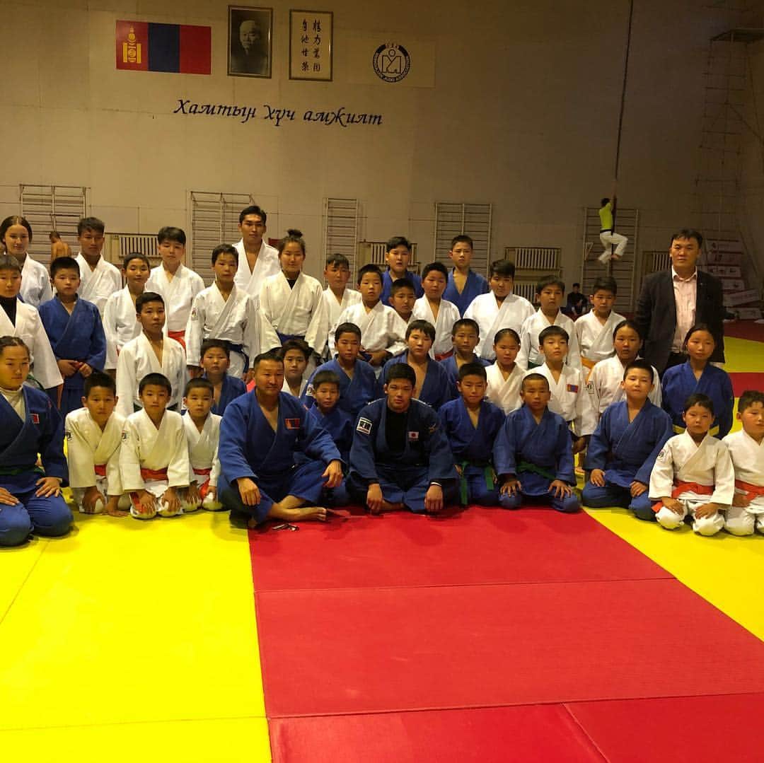 大野将平さんのインスタグラム写真 - (大野将平Instagram)「mongol national judo team🇲🇳 good training👌 #judo#mongol#national#team#training#camp」10月21日 7時40分 - ono0203