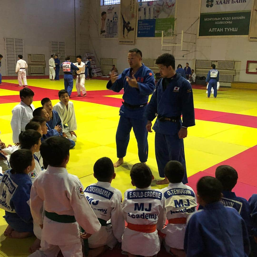 大野将平さんのインスタグラム写真 - (大野将平Instagram)「mongol national judo team🇲🇳 good training👌 #judo#mongol#national#team#training#camp」10月21日 7時40分 - ono0203