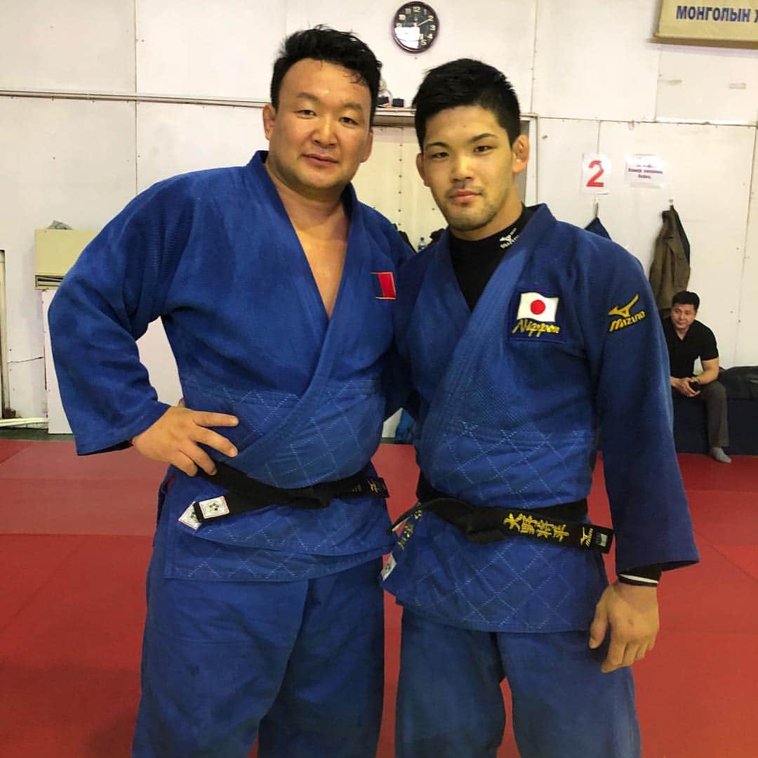 のインスタグラム：「mongol judo legend！ @naidantuvshinbayar #judo#mongol#olympic#champion#legend」