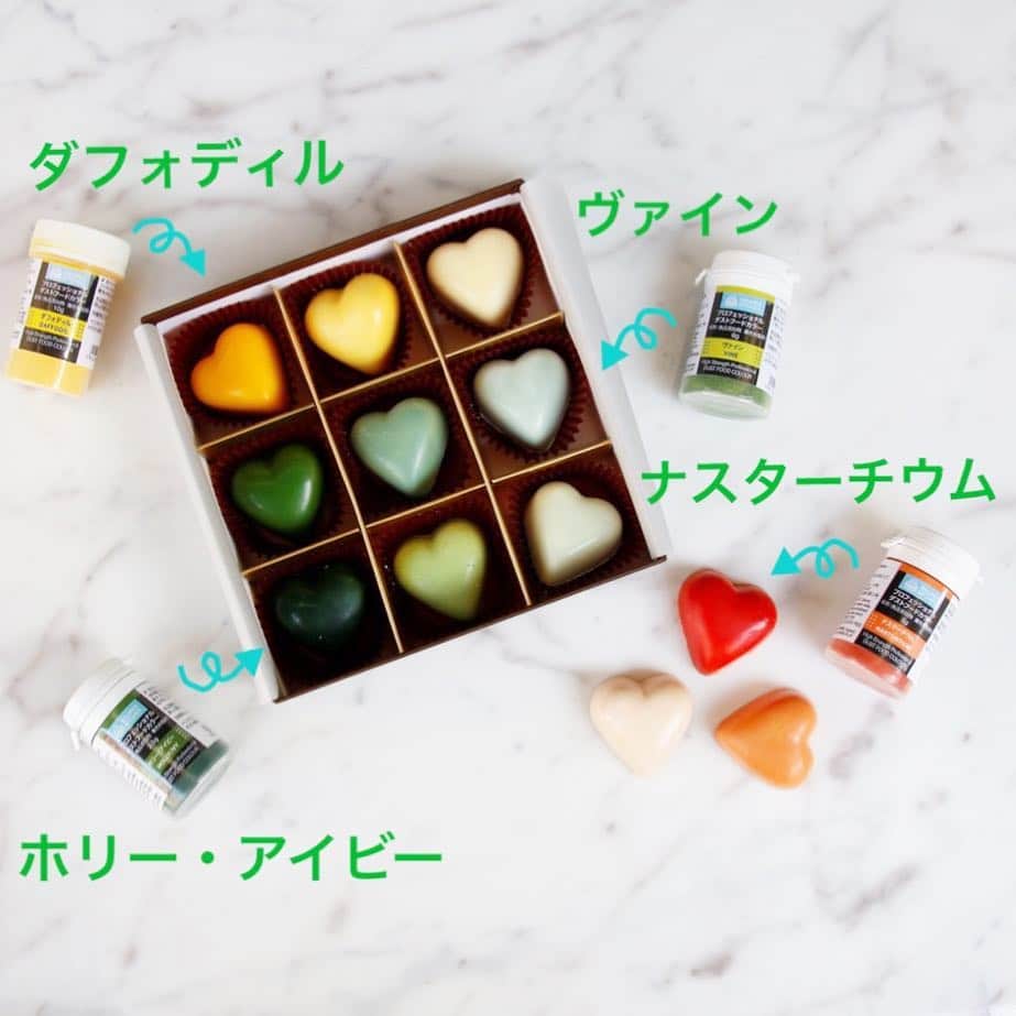日本サロネーゼ協会さんのインスタグラム写真 - (日本サロネーゼ協会Instagram)「チョコレートの着色に欠かせない、SKダストカラー♡単色でもおしゃれな色で、チョコレートやバタークリームに溶けやすい✨SKにしか実現出来ないクオリティ&色味が素晴らしい、大好きな商品です。 商品名に付いている「プロフェッショナル」という言葉どおり、品質が高くイギリスではプロが愛用している商品なのです。 どの色も、ニュアンスカラーが可愛すぎます😻 #ショコラアート #JSA #日本サロネーゼ協会 #チョコレート資格 #手作りチョコレート #テンパリング #chocolate  #chocolat  #chocolatier  #惑星チョコ  #ショコラティエ #巧克力 #巧克力🍫 #巧克力教室  #チョコレートレッスン #chocolateclass #マンディアン  #板チョコ #生チョコ #スクワイヤーズキッチン  #スクワイヤーズキッチンジャパン  #squireskitchen  #squireskitchenjapan  #squireskitchenproducts」10月21日 12時03分 - japan.salonaise.association