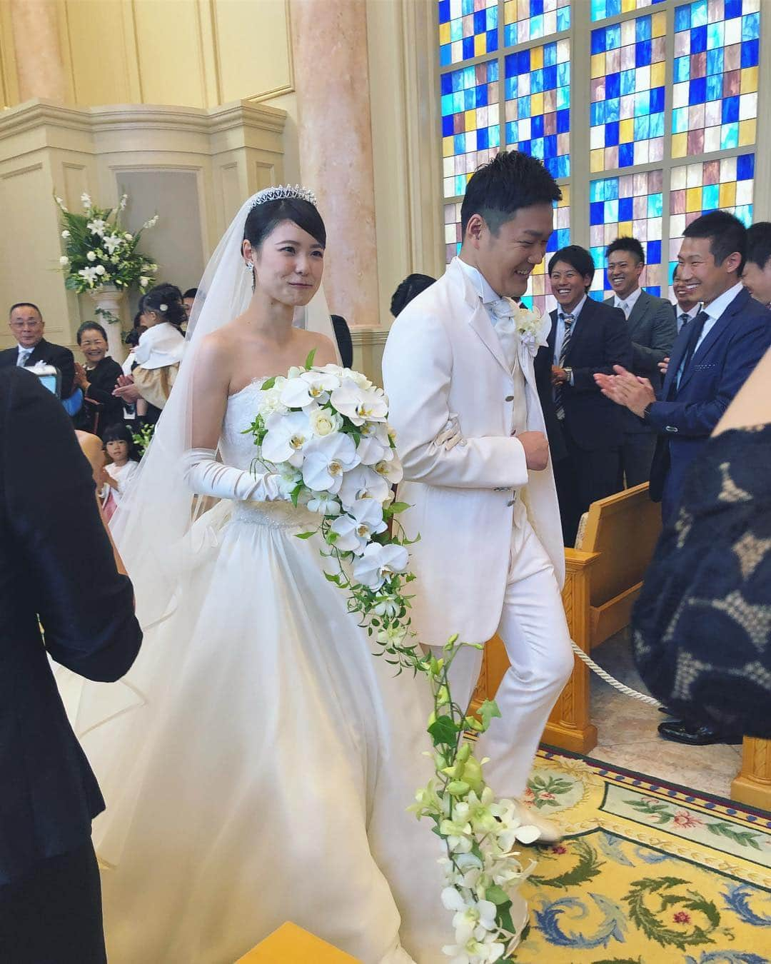 村元小月のインスタグラム：「Happy Wedding❤️末永くお幸せに❤️ さきちゃんほんと可愛かった😍 はるかにも会えて幸せな一日でした！  So happy I was there for my friends special day. Now off to see my family in San Diego! #love#friend#family#travel」