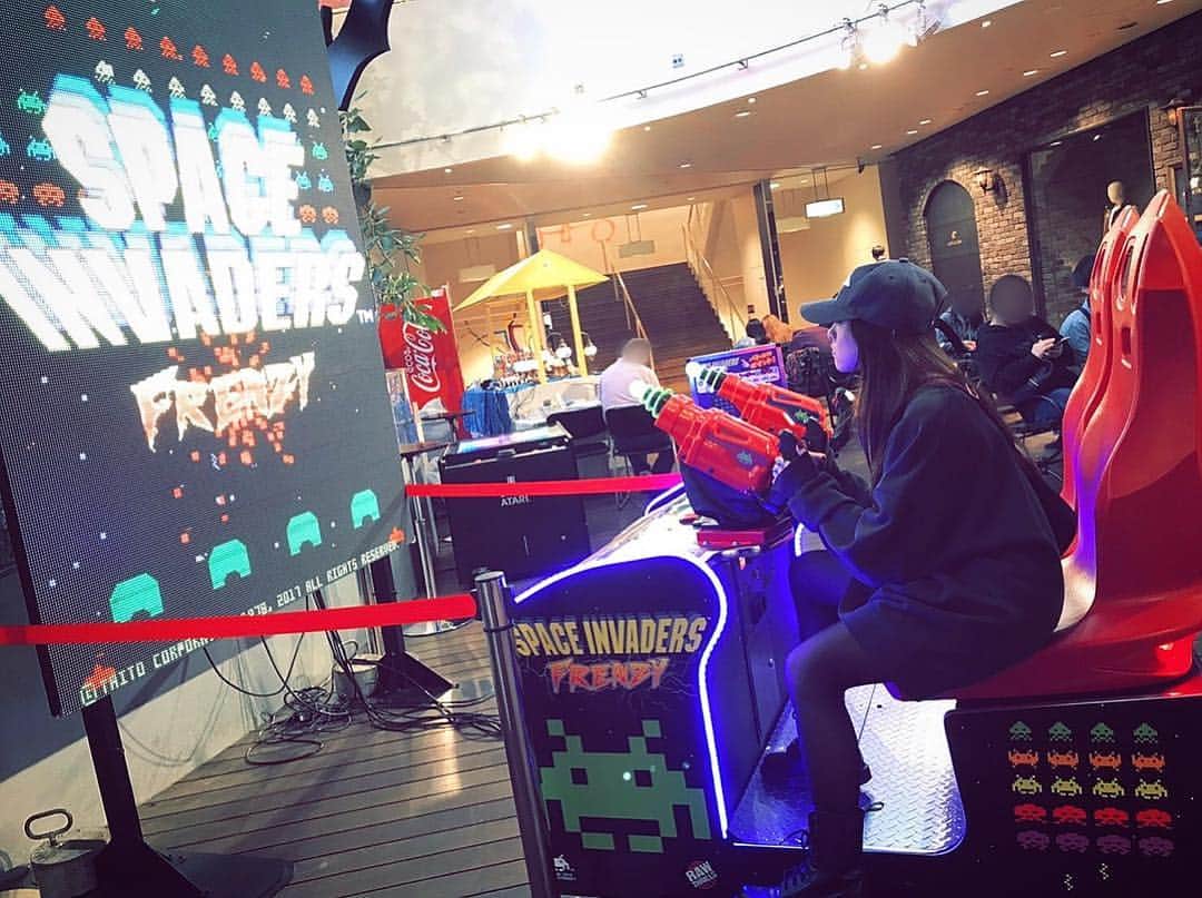 のインスタグラム：「👾👾👾👾👾👾﻿ 💥👾👾👾👾👾﻿ |﻿ |﻿ |﻿ 🚀 #space #invader #spaceinvaders #game #bang #drmartens #lfstores #frenzy」