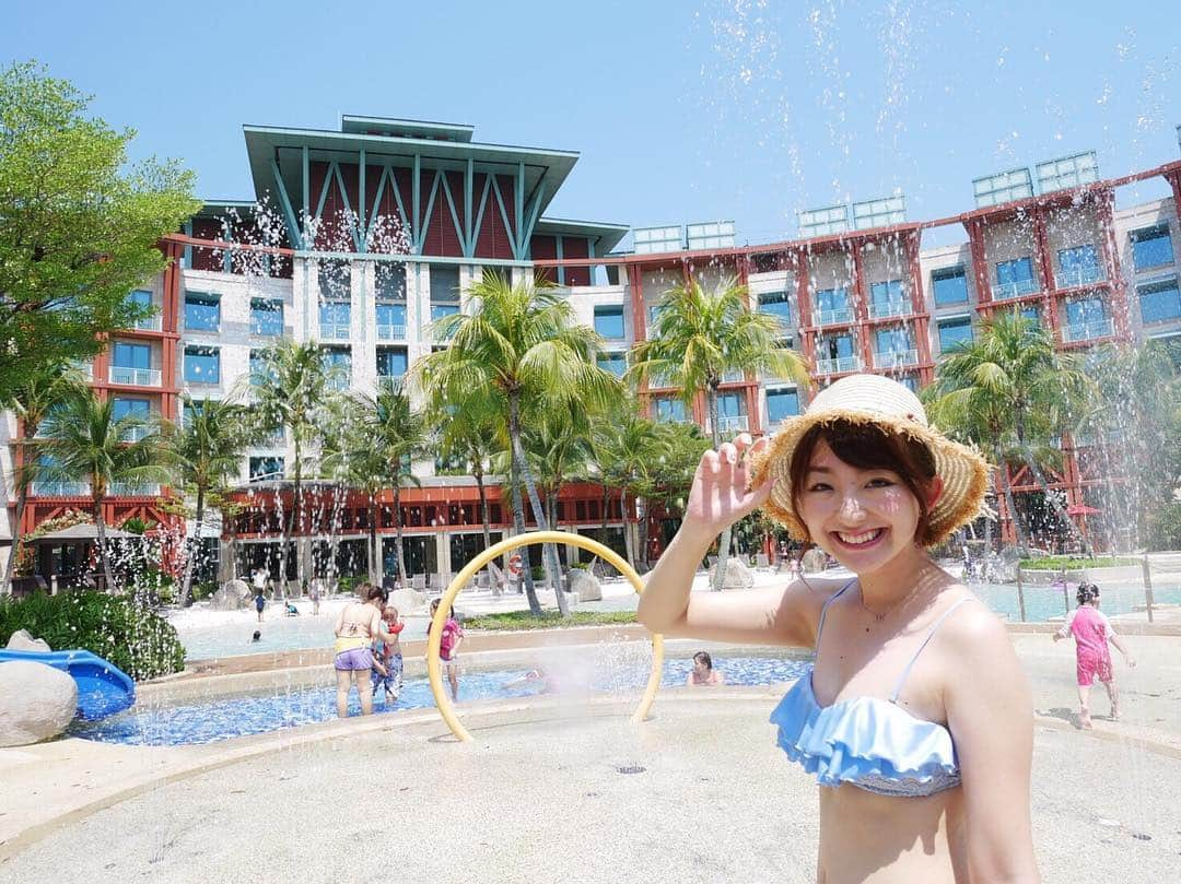 尻無浜冴美さんのインスタグラム写真 - (尻無浜冴美Instagram)「今回の#シンガポール旅行 は#sdn48 の公演で行った以来でした☺️ その時は全然遊べなかったからほぼ初めての感覚で全てが新鮮だった✨✨ #ハードロックホテル に3泊したんだけど#セントーサ島 にあるホテルの中で1番プール広いんだよ〜😍 南国行ったらやっぱりプールだよね🌴  #シンガポール #sentosa  #シンガポール思い出フォトコン  #singapore #旅フォト #海外旅行 #trip #여행 #海外旅行 #プール #水着 #snidel #夫婦旅行」10月22日 0時40分 - saemi_shinahama