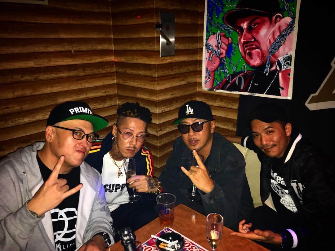 のインスタグラム：「BIG RON WELCOME BACK パーティ メチャクチャ熱い横須賀の夜🔥 #welcomebackparty #yokosuka」