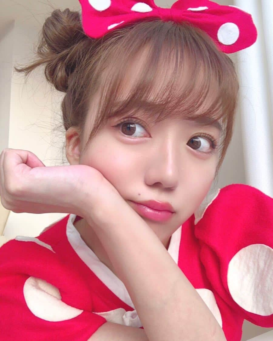 大野真昂のインスタグラム：「☺︎ ・ 友達から好評だった写真😂🎀 ・ ミスコンファイナルまで残り14日！😭」