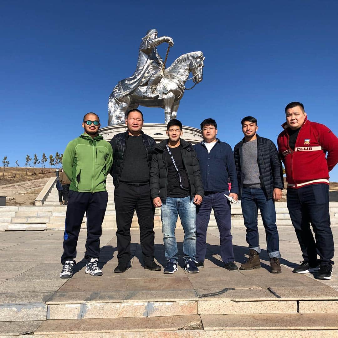 大野将平さんのインスタグラム写真 - (大野将平Instagram)「チンギスハン！ #genghiskhan#mongol#hero#judo#national#team#judoka」10月22日 19時27分 - ono0203