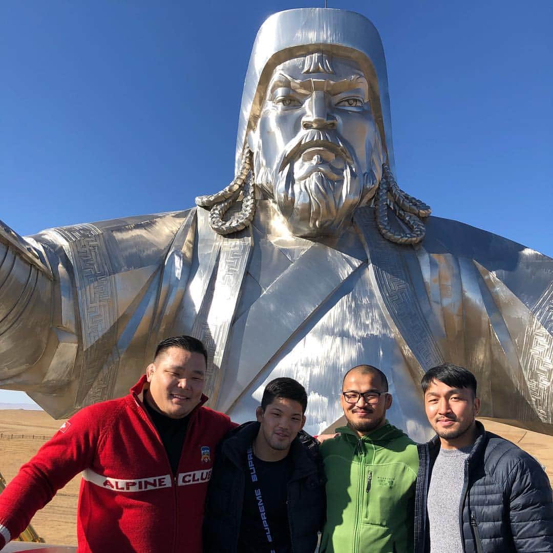 大野将平さんのインスタグラム写真 - (大野将平Instagram)「チンギスハン！ #genghiskhan#mongol#hero#judo#national#team#judoka」10月22日 19時27分 - ono0203