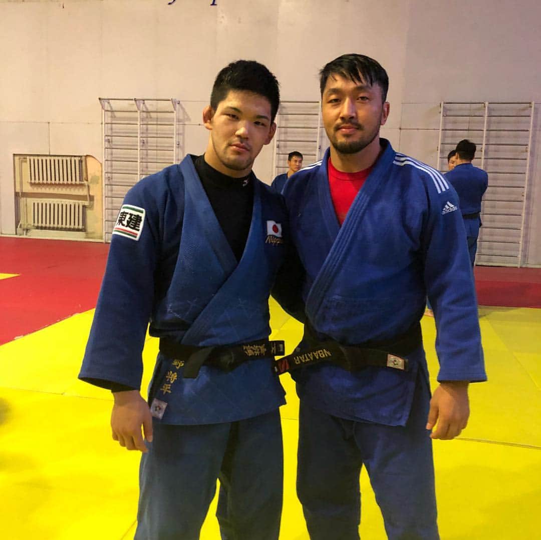 大野将平さんのインスタグラム写真 - (大野将平Instagram)「mongol judo national team judoka🥋🇲🇳 #judoka#mongol#national#team#training#camp」10月22日 19時27分 - ono0203