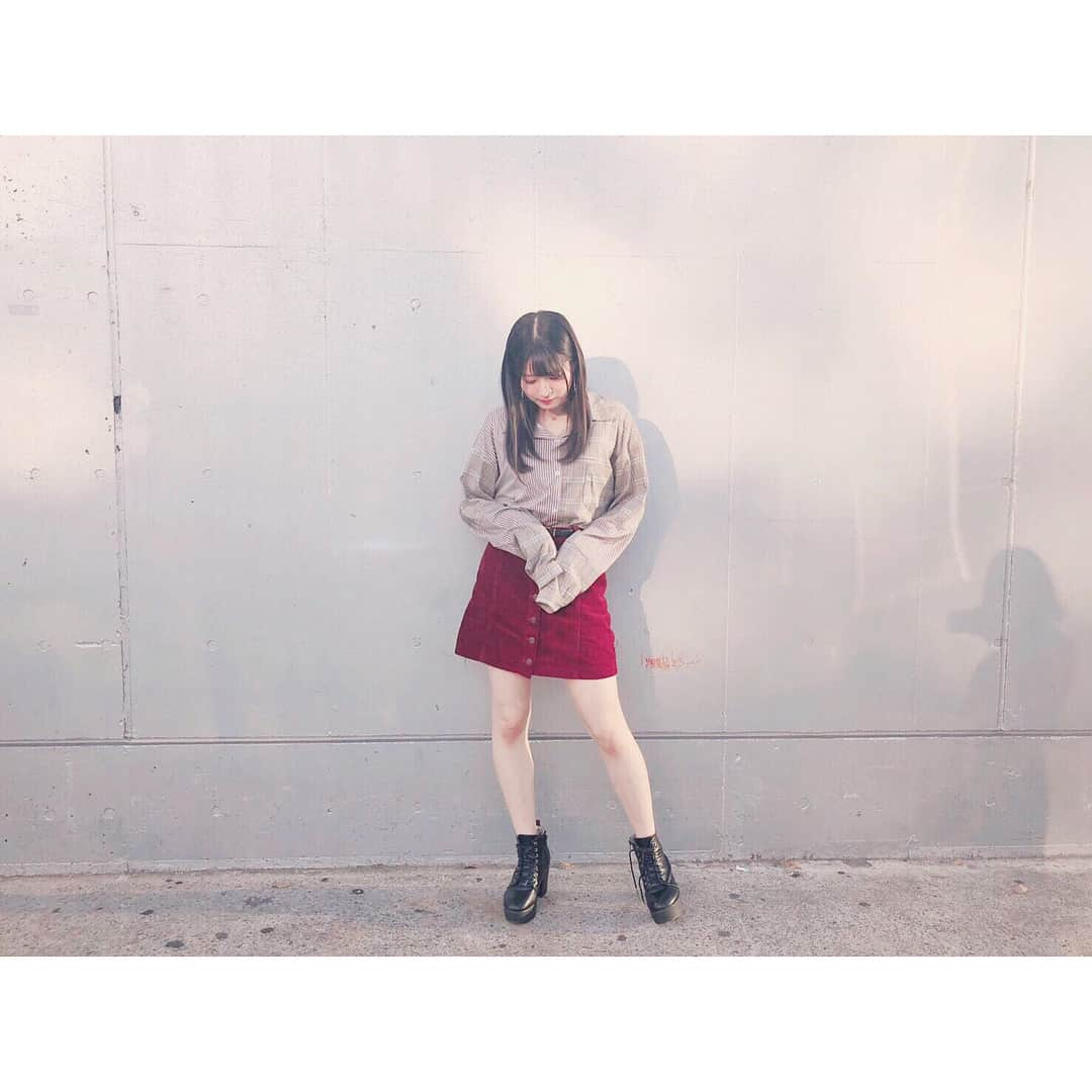 行天優莉奈さんのインスタグラム写真 - (行天優莉奈Instagram)「昨日の握手会ありがとうございました😊  通販で服間に合ってよかった☺️ #秋かんじる？ #17kg #イチナナキログラム」10月22日 11時57分 - yurina.0314