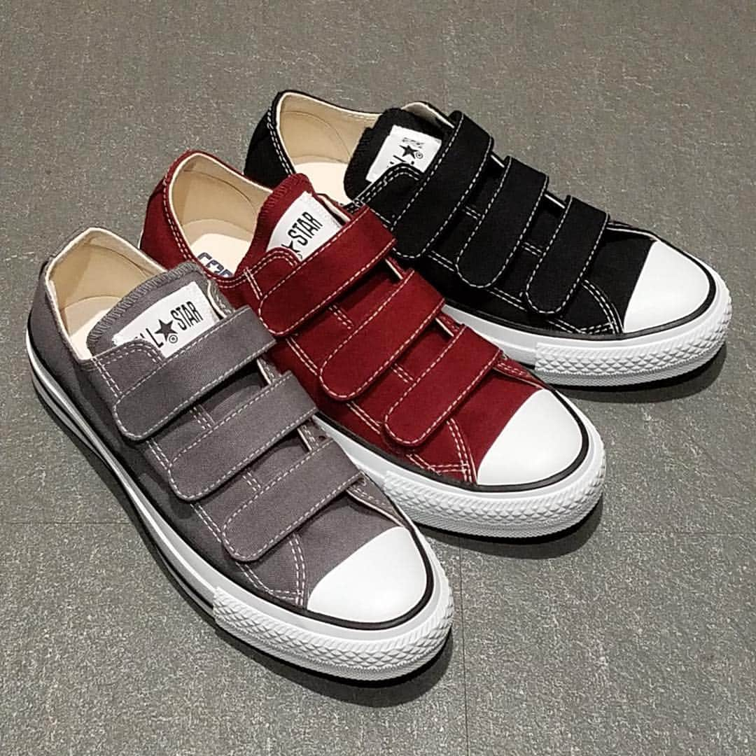 ABCマートさんのインスタグラム写真 - (ABCマートInstagram)「. <new in> CONVERSE ALL STAR V-3 OX BLACK MAROON CHACOAL ¥6,500+tax . #converse #allstar #chucktaylor #shoes #kicks #kotd #japanlimited #コンバース #オールスター #チャックテイラー #シューズ #ベルクロ #ベルクロスニーカー #スニーカー #👟 #ABCマート #ABCMART #abcmartconverse」10月22日 18時20分 - abc_mart_japan