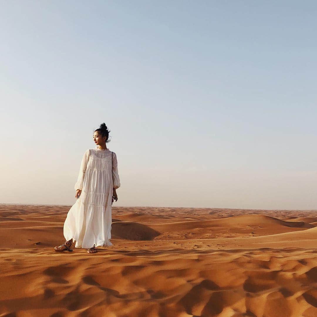 飯島望未さんのインスタグラム写真 - (飯島望未Instagram)「Desert safari in Dubai 🐫」10月23日 4時08分 - nozo0806