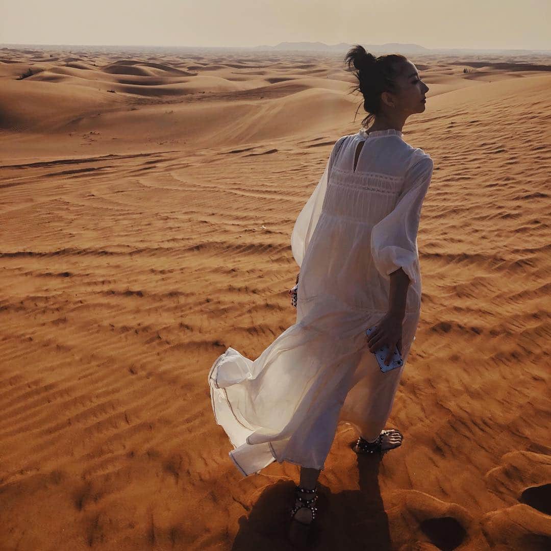 飯島望未さんのインスタグラム写真 - (飯島望未Instagram)「Desert safari in Dubai 🐫」10月23日 4時08分 - nozo0806
