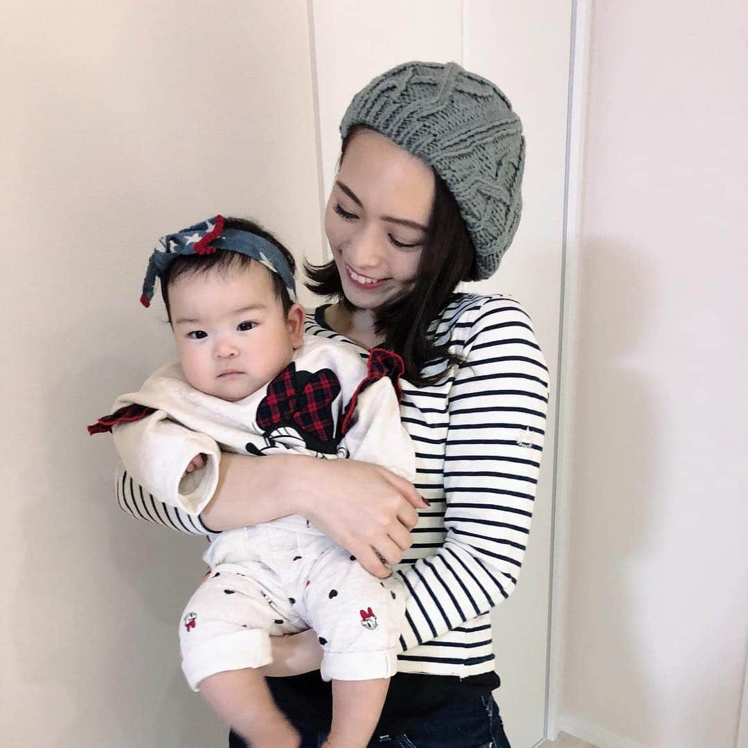 古川貴絵さんのインスタグラム写真 - (古川貴絵Instagram)「えみたん❤︎ 可愛すぎてムギューってしたくなる 8ヶ月おめでとう㊗️ #8ヶ月#赤ちゃん #ゆい」10月24日 0時11分 - _kiegram
