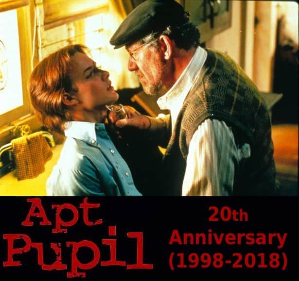 イアン・マッケランのインスタグラム：「#otd on this day, October 23, 1998, APT PUPIL was released in cinemas. McKellen.com/cinema/apt/notes.htm」