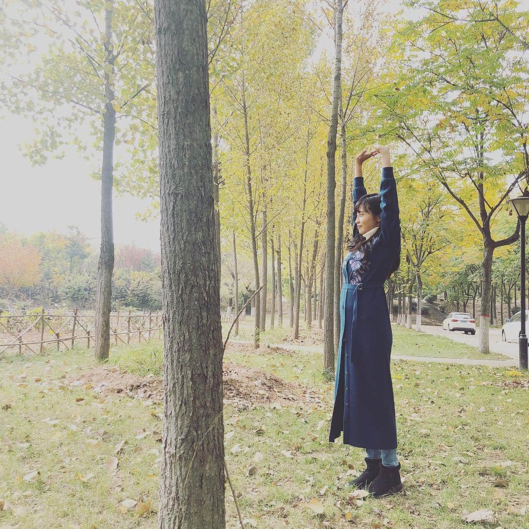 小島瑠璃子さんのインスタグラム写真 - (小島瑠璃子Instagram)「中国も秋🍁」10月23日 17時43分 - ruriko_kojima