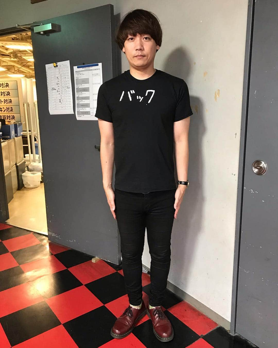 白井鉄也さんのインスタグラム写真 - (白井鉄也Instagram)「今日のTシャツ  コツ ラムネ ムチ メモ おに バック ヒゲ  2018.7/24 2018.7/25 2018.7/26 2018.7/27 2018.7/28 2018.7/29 2018.7/30  #今日のTシャツ #コツ #knack #ラムネ #ramune #ムチ #whip #メモ #memo #おに #demon #バック #Back #ヒゲ #beard #Tshirt #Throat #Sutras #新宿 #Shinjuku #幕張 #Makuhari #tbt #love #cute #instlike #instgood」10月24日 20時25分 - shiraichimon