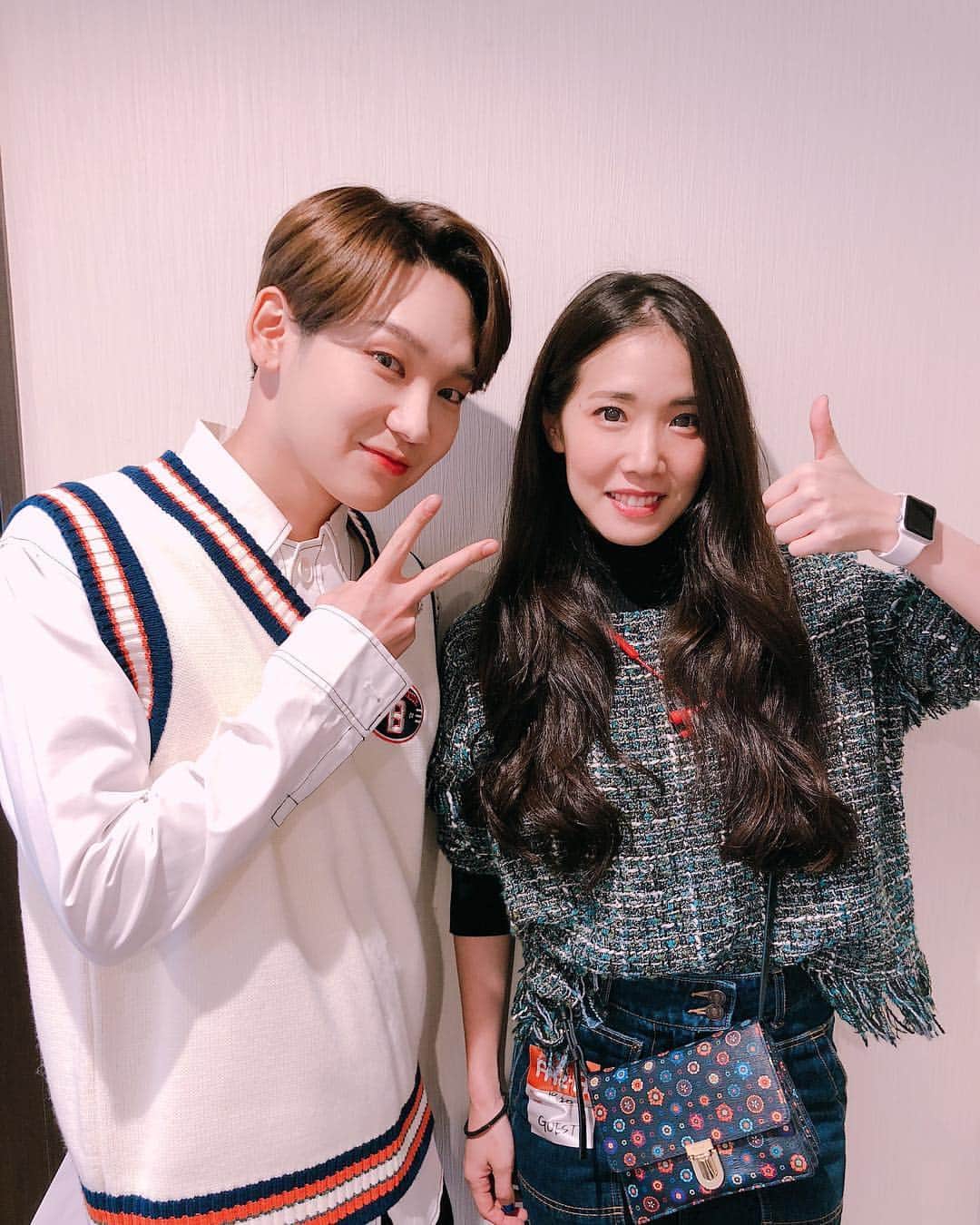 沙夜香のインスタグラム：「そういえば、この間KENTAに会いに行ってきました♪ 相変わらずキラキラ！  #裸足のディーバ #ドラマファンミーティング」