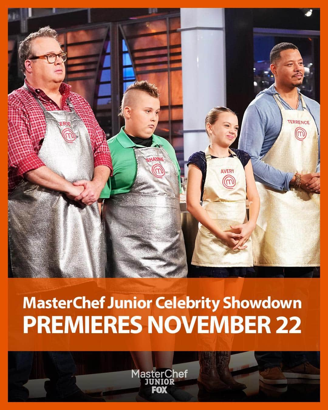 テレンス・ハワードのインスタグラム：「Catch me and Avery in the kitchen this Thanksgiving after the game on @FOXTV for the #MasterChefJunior: Celebrity Showdown! @gordongram #foodnetwork」