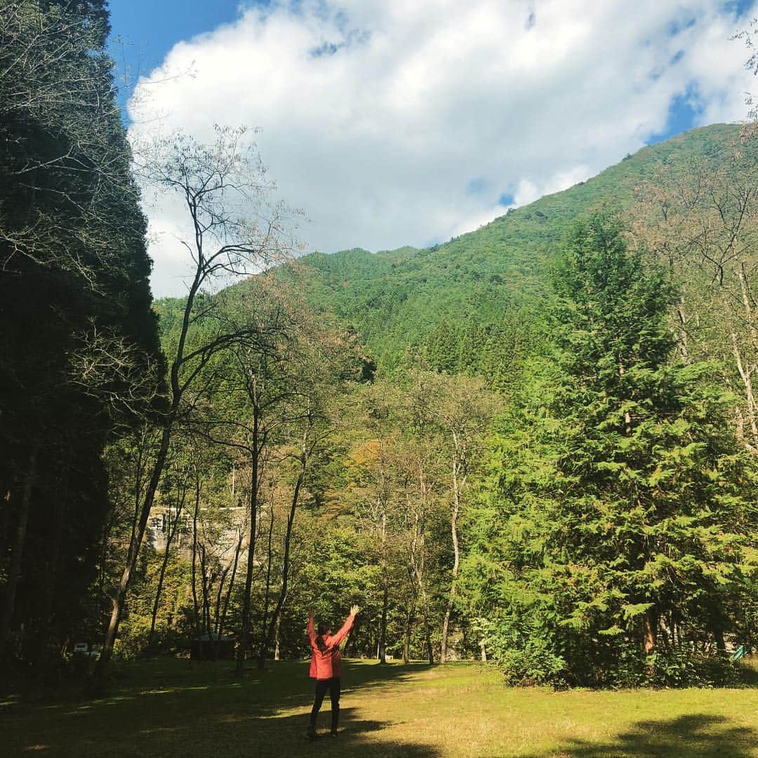 笛木優子のインスタグラム：「自然、自然、自然🍁⛰」